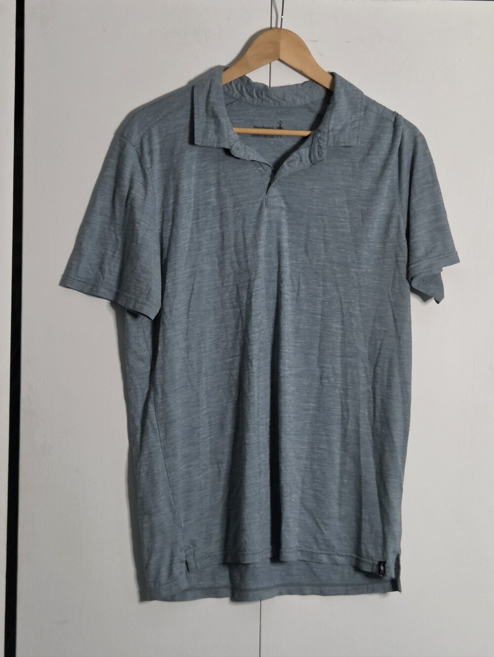 Smartwool Men's Heather Slate Blue Polo